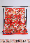 松波菱に枝垂桜