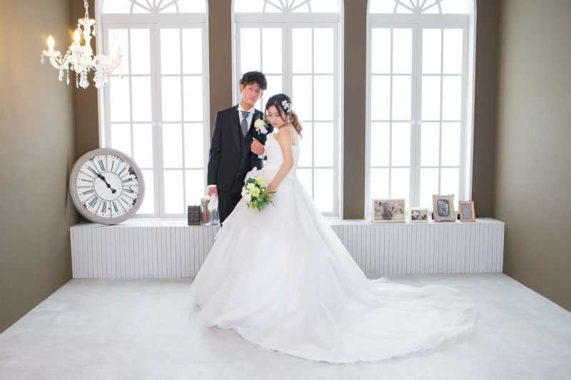 トレーンをいかした後ろ姿ショット♡