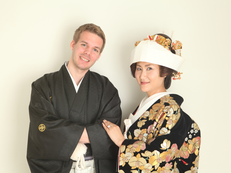 ラストは花かんざし♪