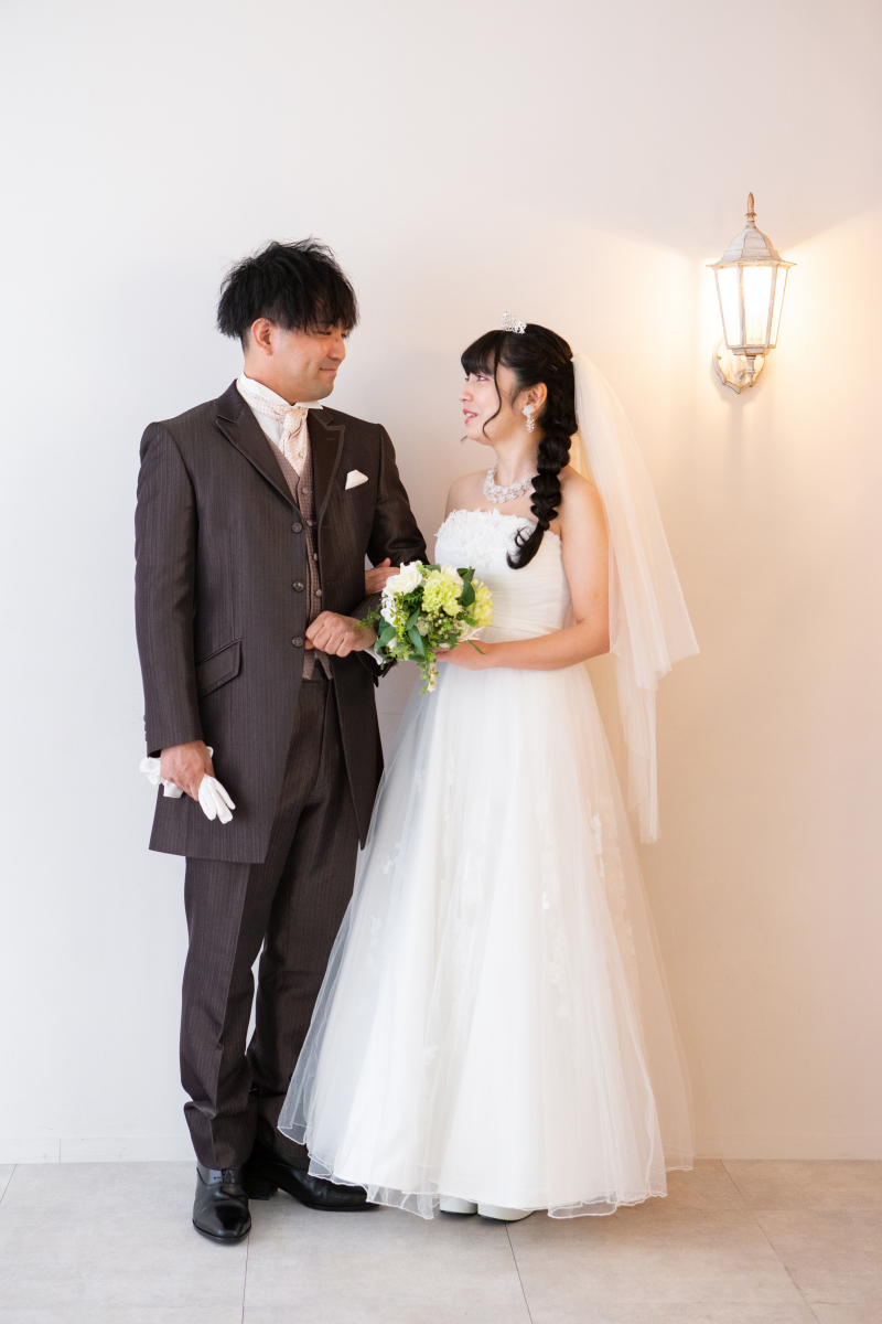 見つめ合いショット