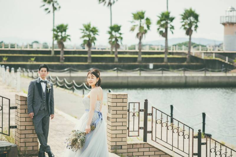 レンガの通路で