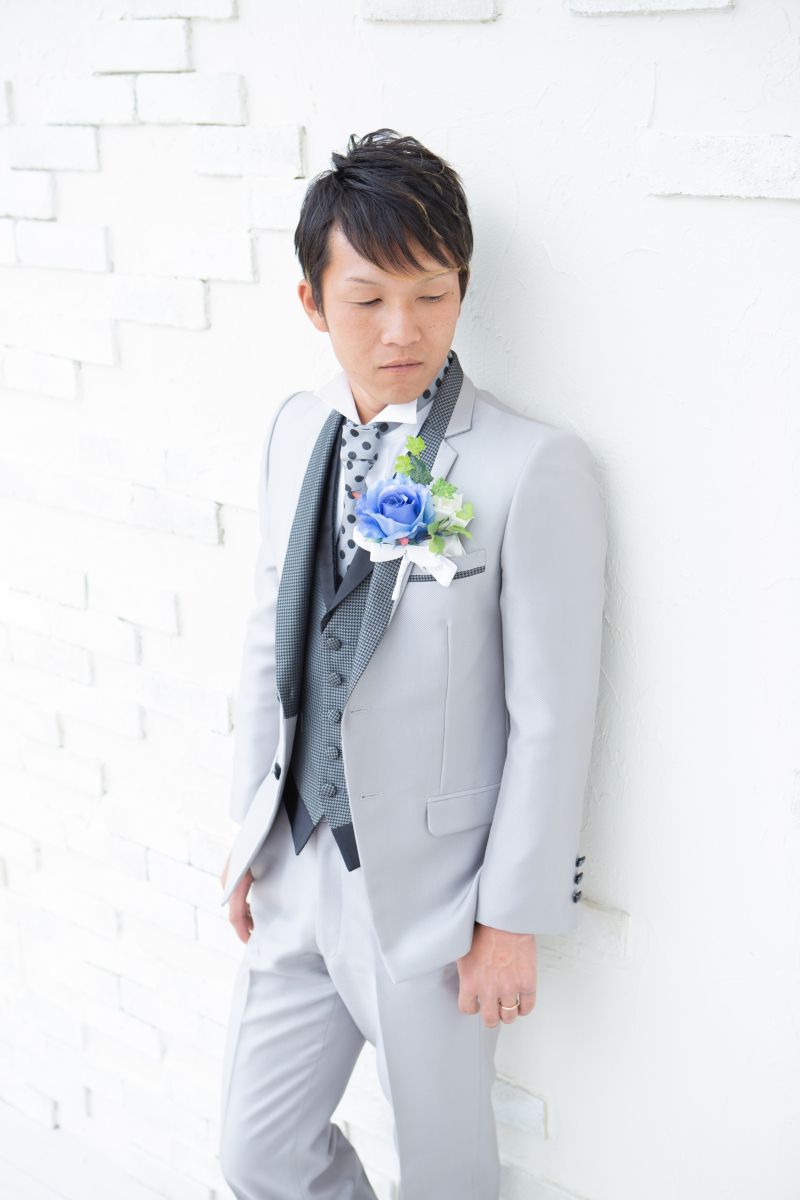 新郎ソロショット♡