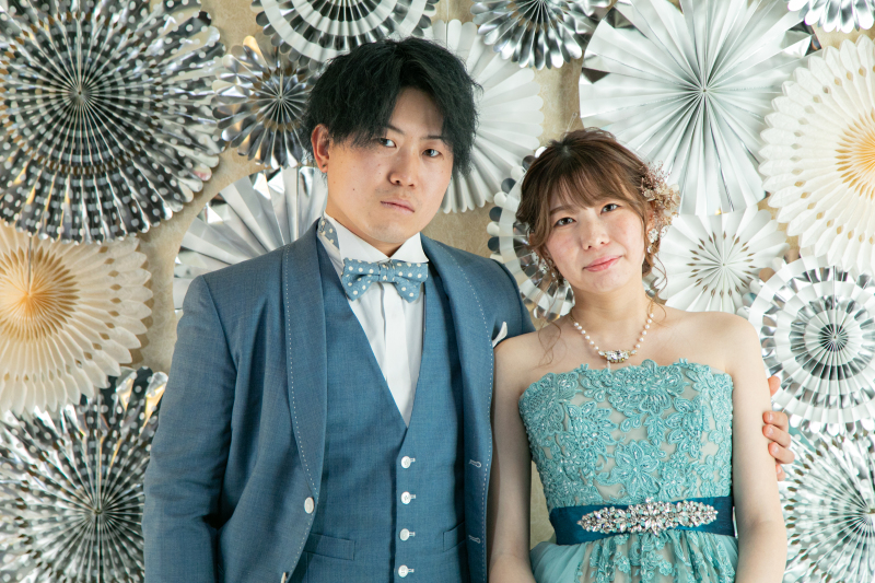 カラードレスへ衣裳チェンジ！