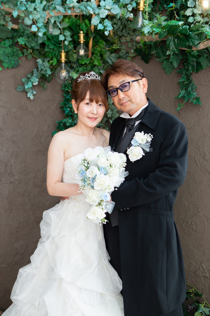 ブーケを持って♡