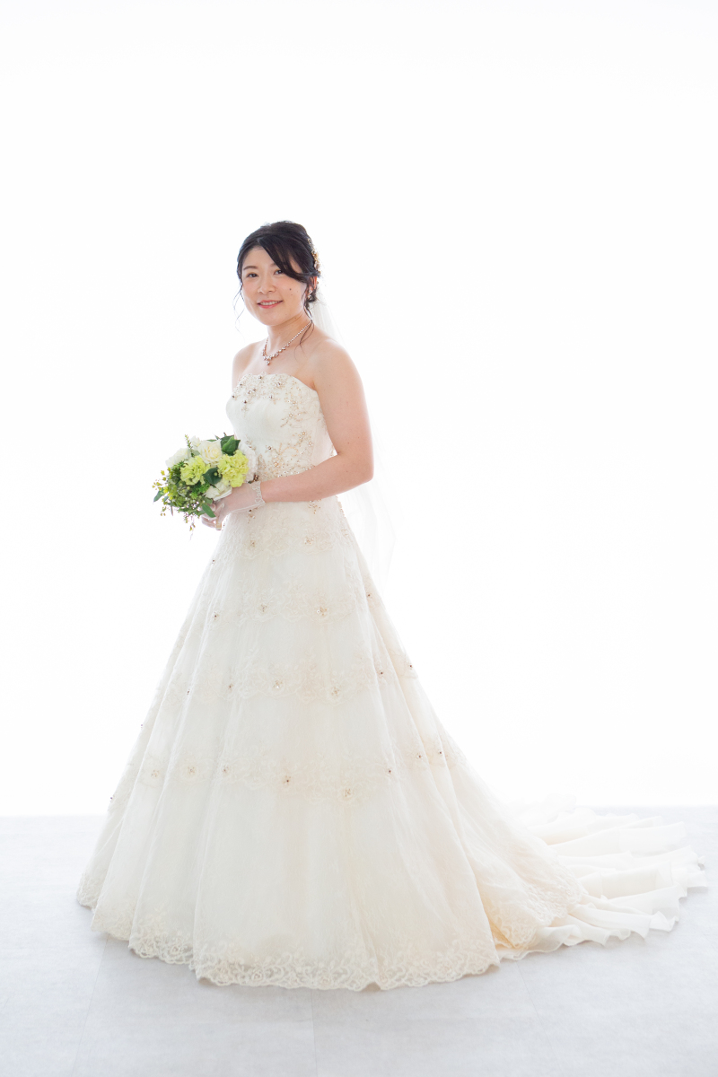 花嫁様のソロshot♡