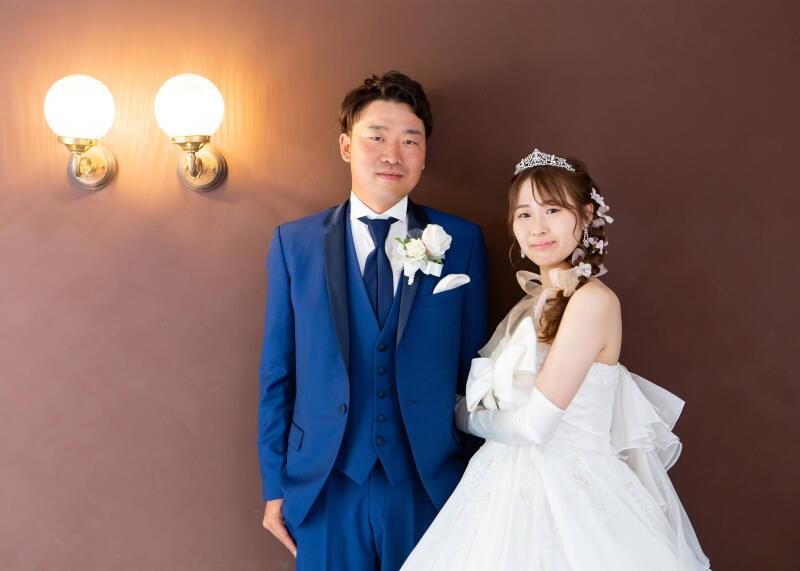 お二人寄り添って