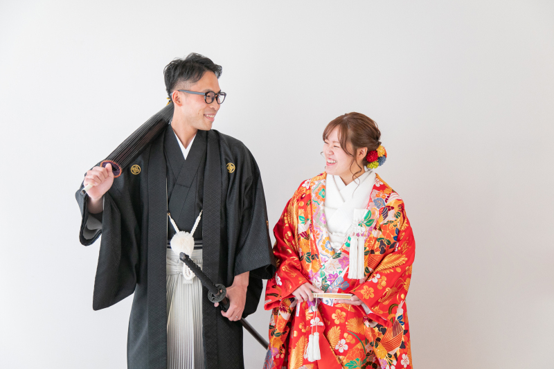 洋装から和装へ