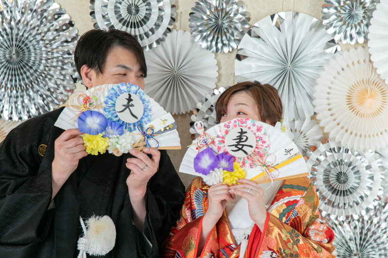 お顔を隠して…♡