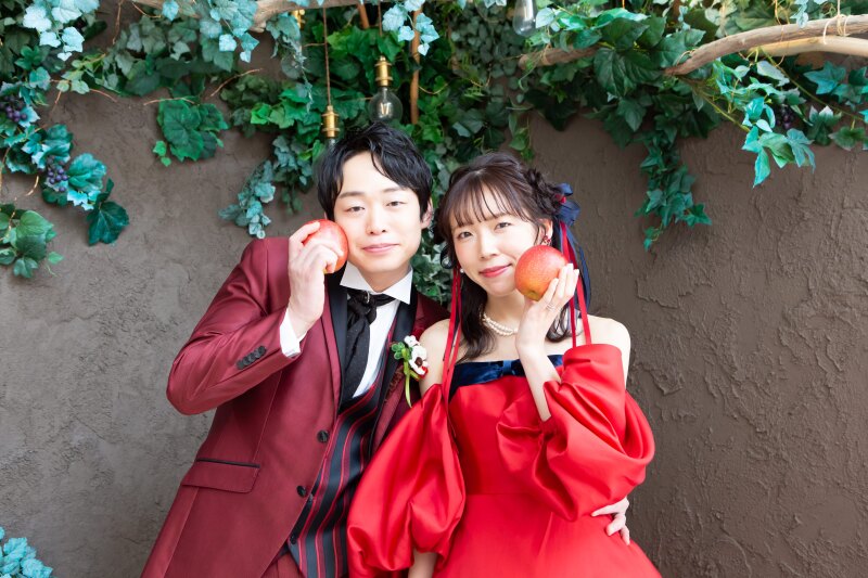 2着目ドレスに衣装チェンジ
