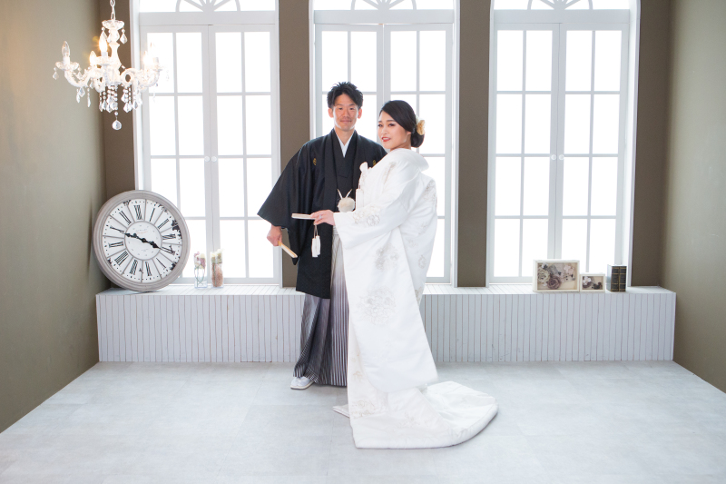 白無垢での全身shot