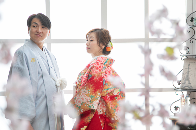 お花でぼかして…♡