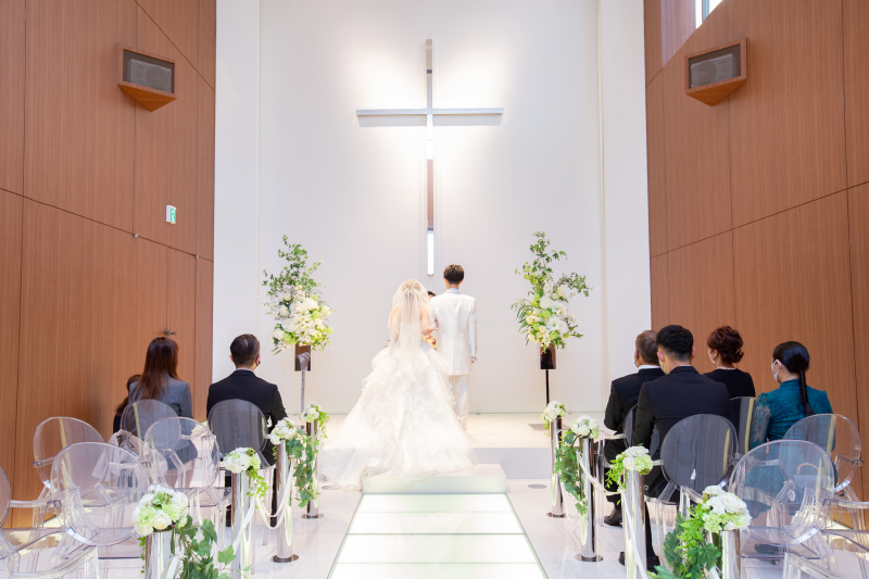 牧師の挨拶シーン♪