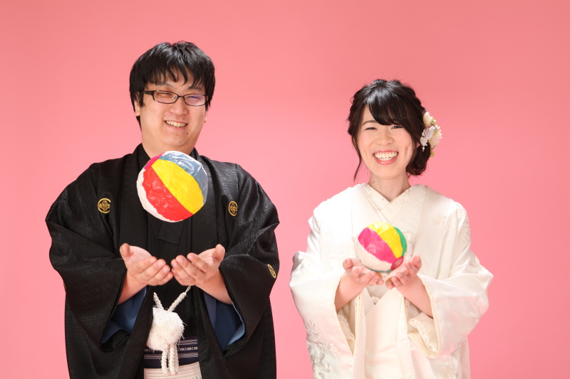 昔ながらの紙風船