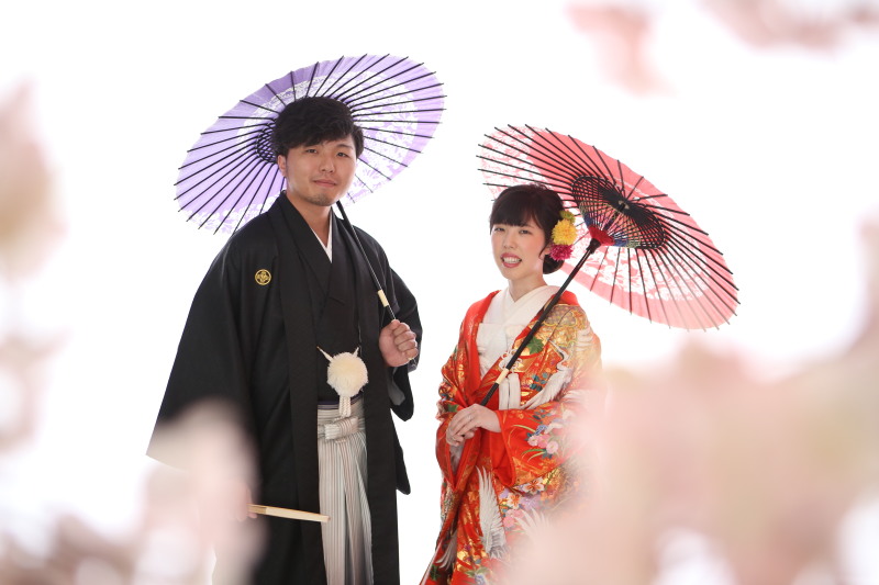 まずは赤の色打掛からです♪