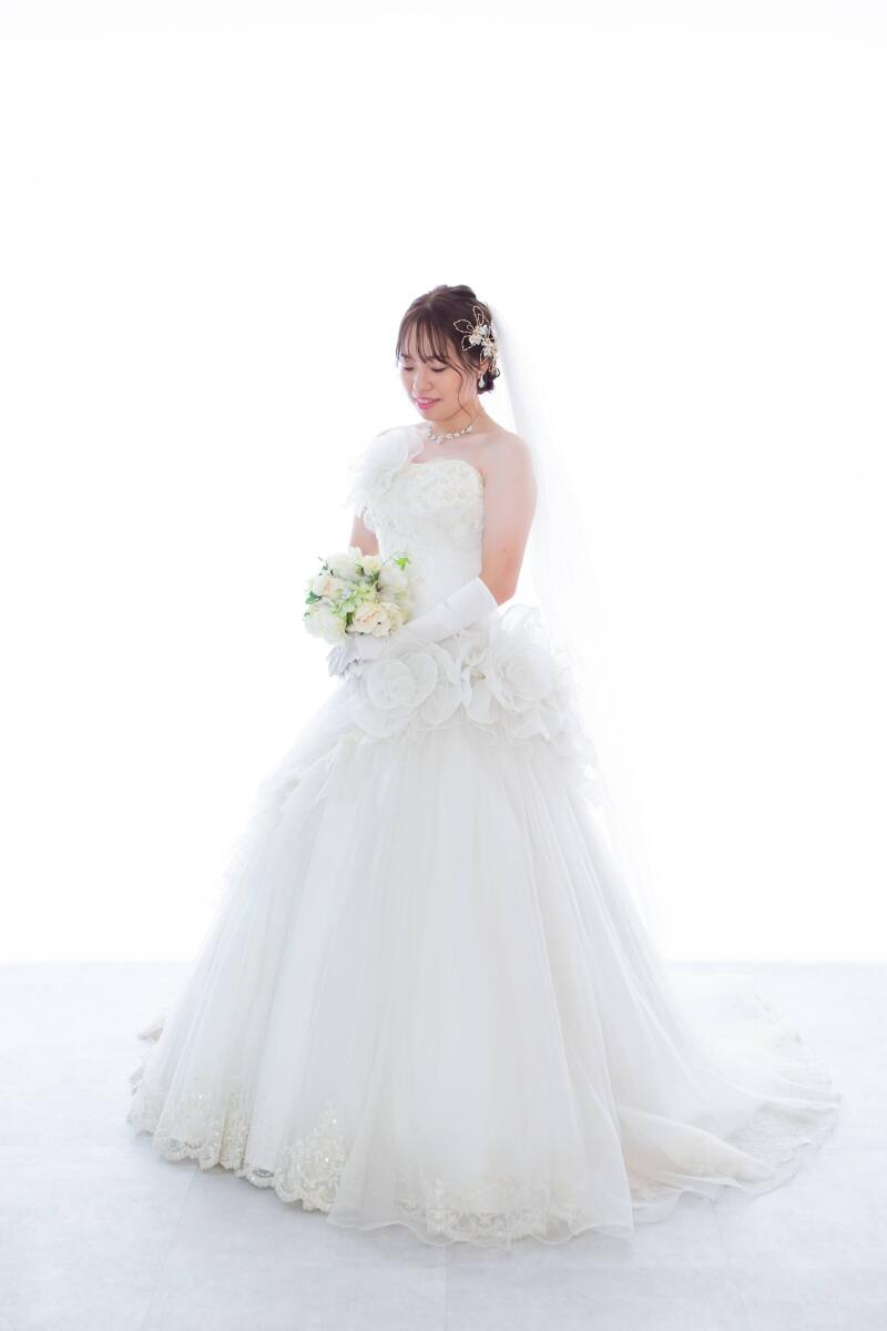 新婦様のソロショット