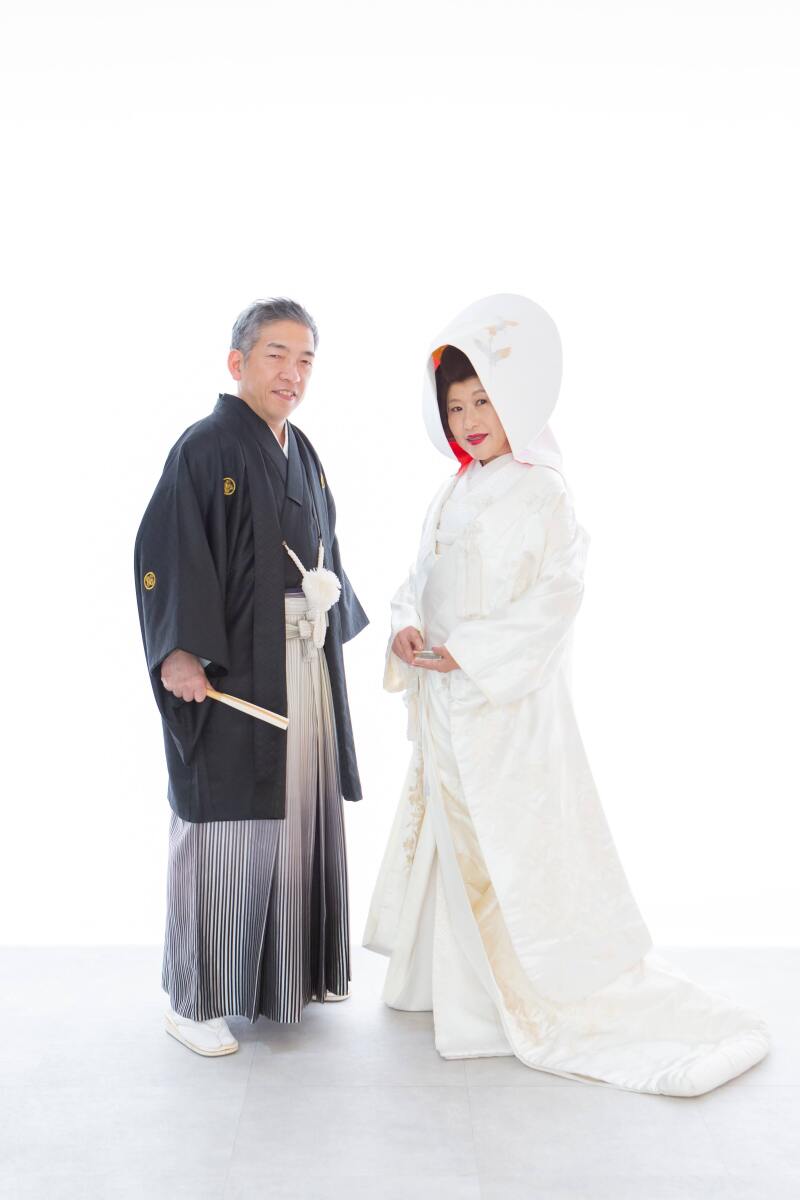 かつら&times;白無垢