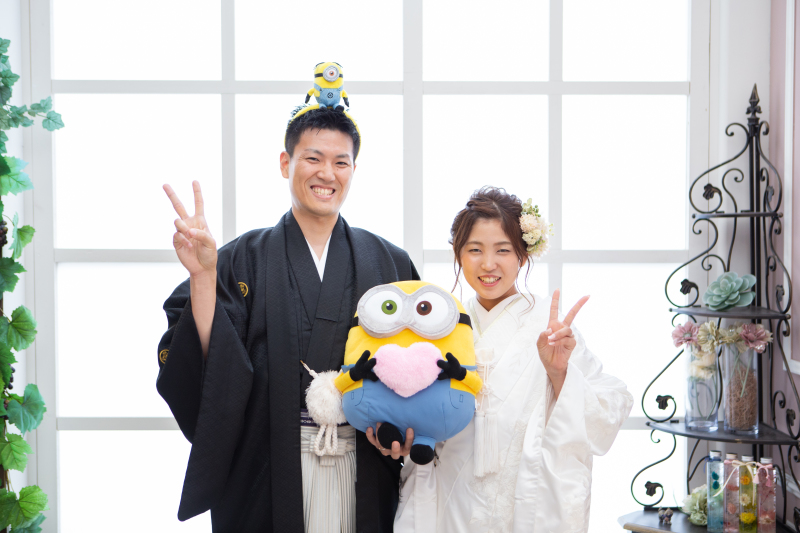 ミニオンと記念撮影♪