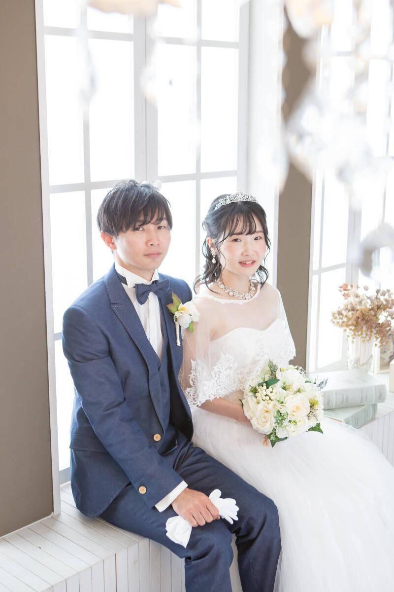 シャンデリア越し