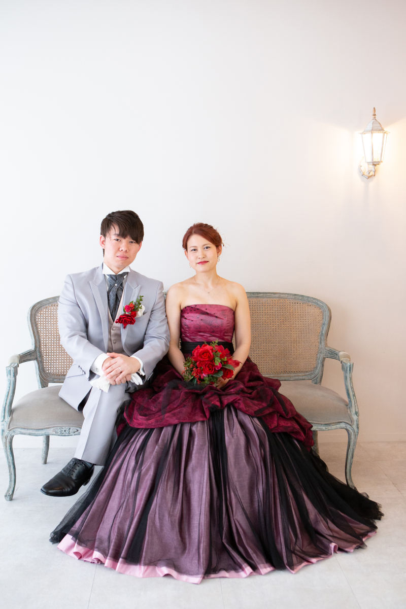 カラードレスへチェンジ♡