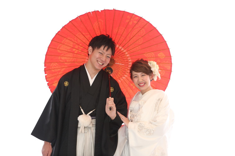 この時期定番のあいあい傘♪