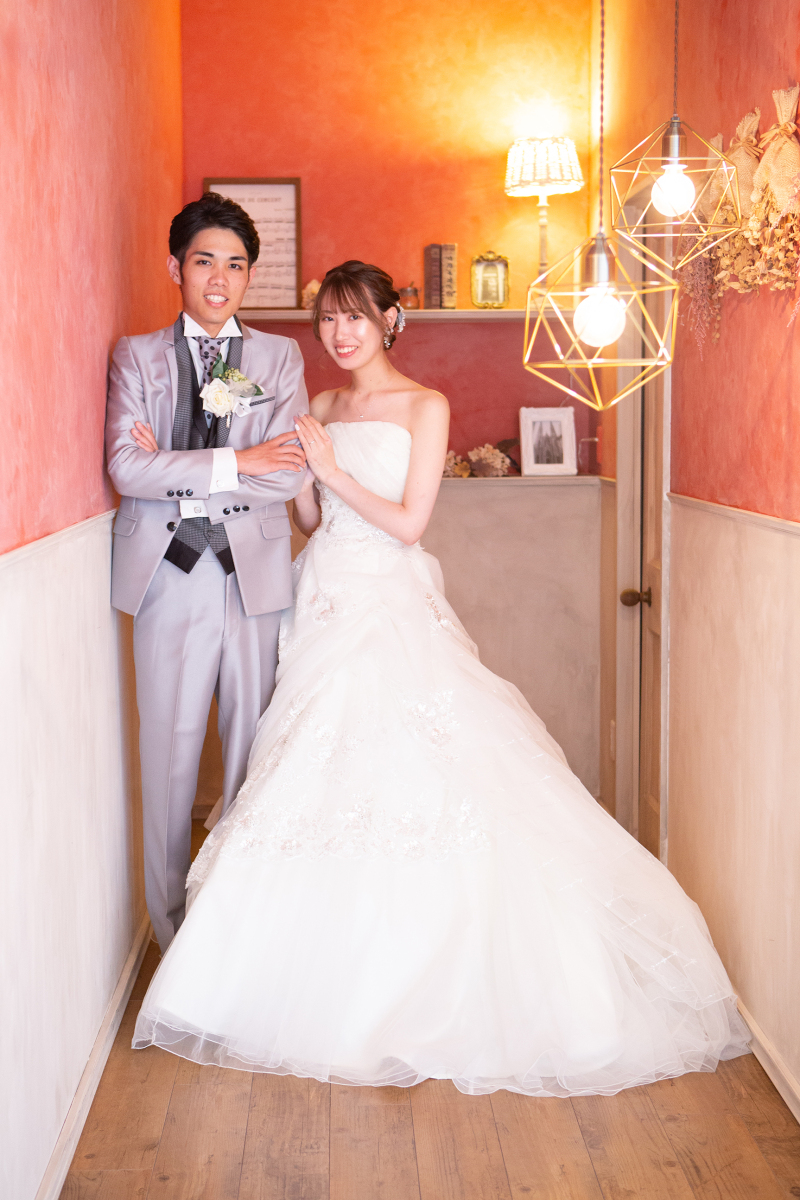 ドレス全体ショット♡