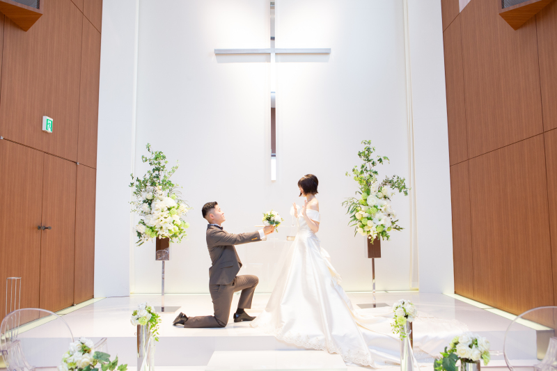 プロポーズ風ショット♡