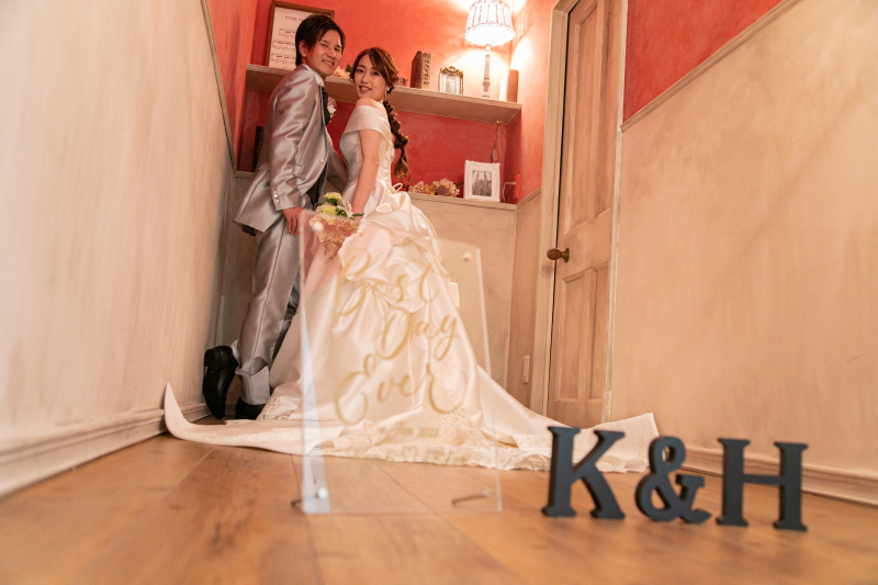 ギュっと寄り添った仲良しショット♡