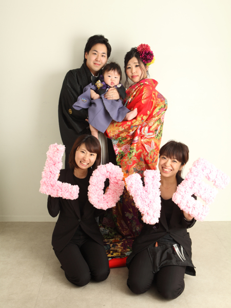 ラストはスタッフと記念撮影です。