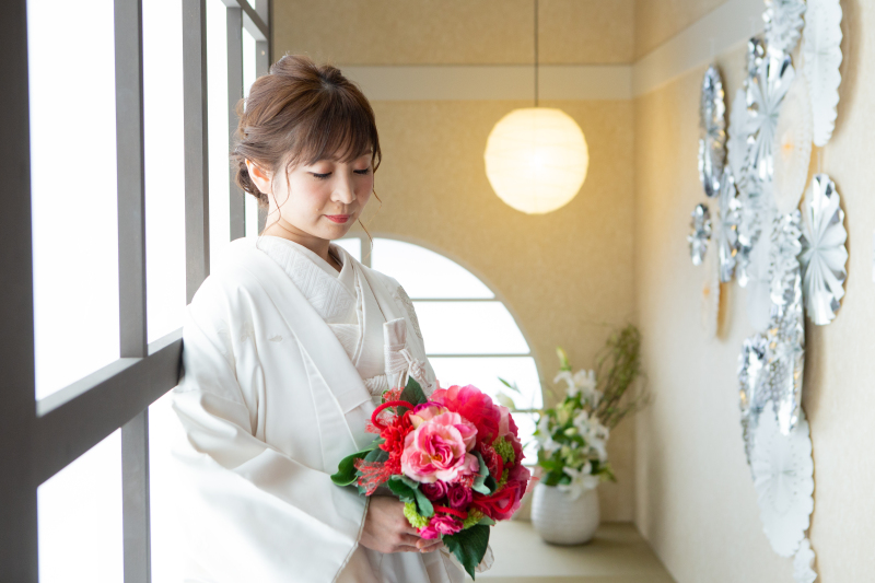 花嫁様のソロショット