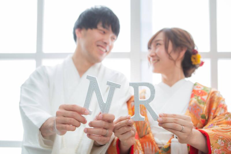 持ち込み小物イニシャル