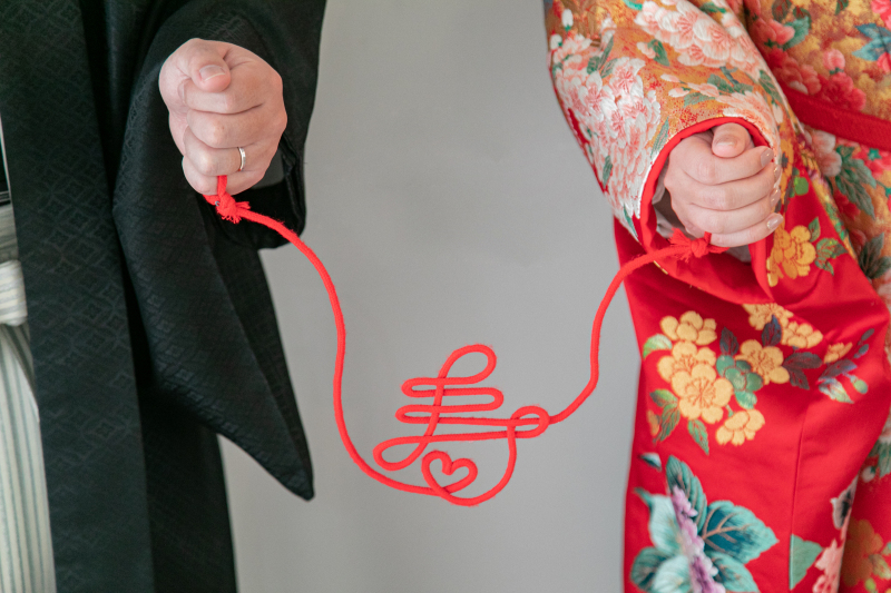 和装にお色直し…♡