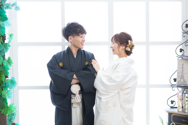 和装へ衣装チェンジ