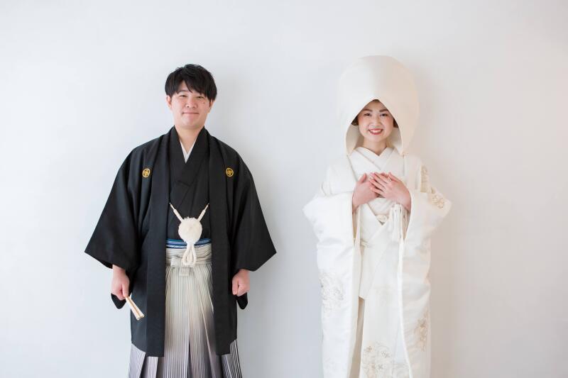 3着目 白無垢×綿帽子