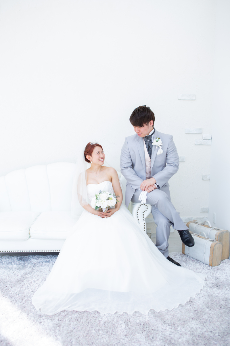 見つめ合いショット♡