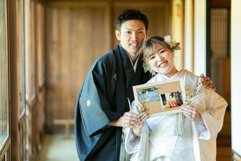 幼少期のお写真と一緒に…♪