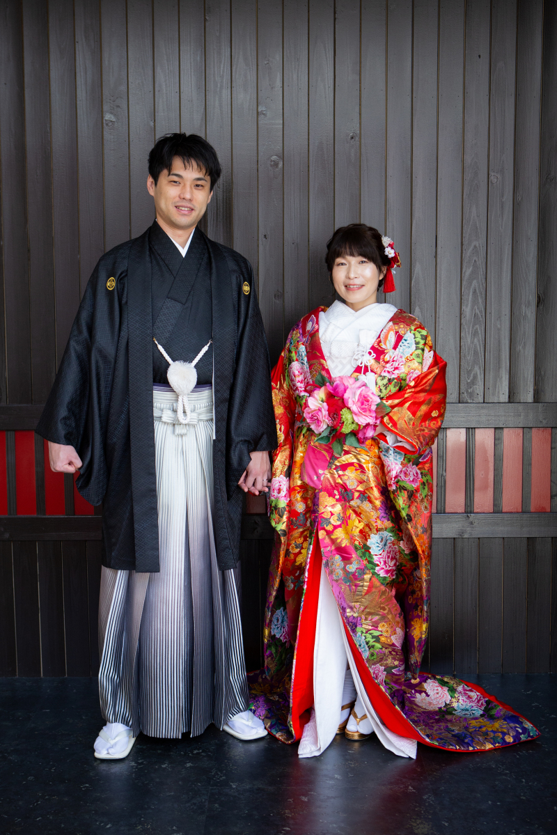 色打掛チェンジ♪