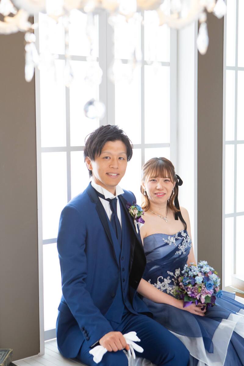 シャンデリア越し