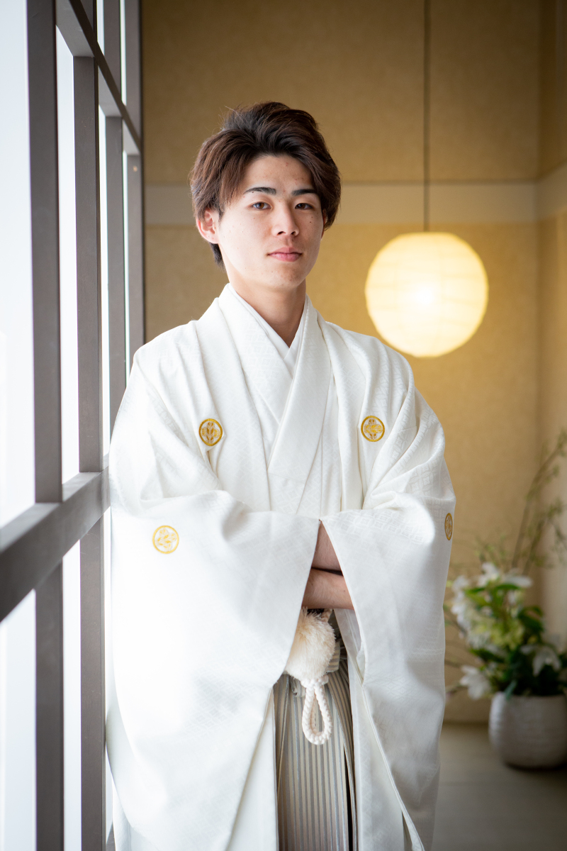 新郎様のワンショット♡