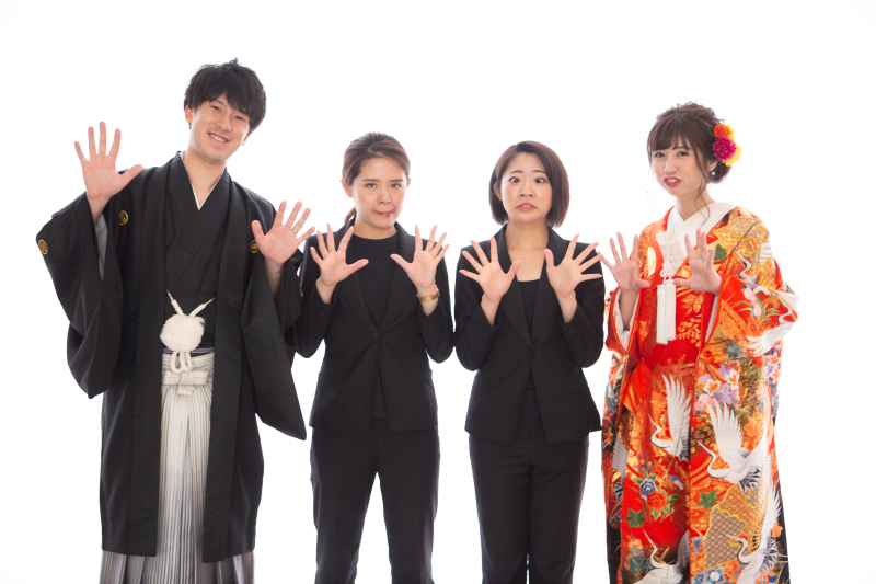 ラストはスタッフとの記念撮影です♪