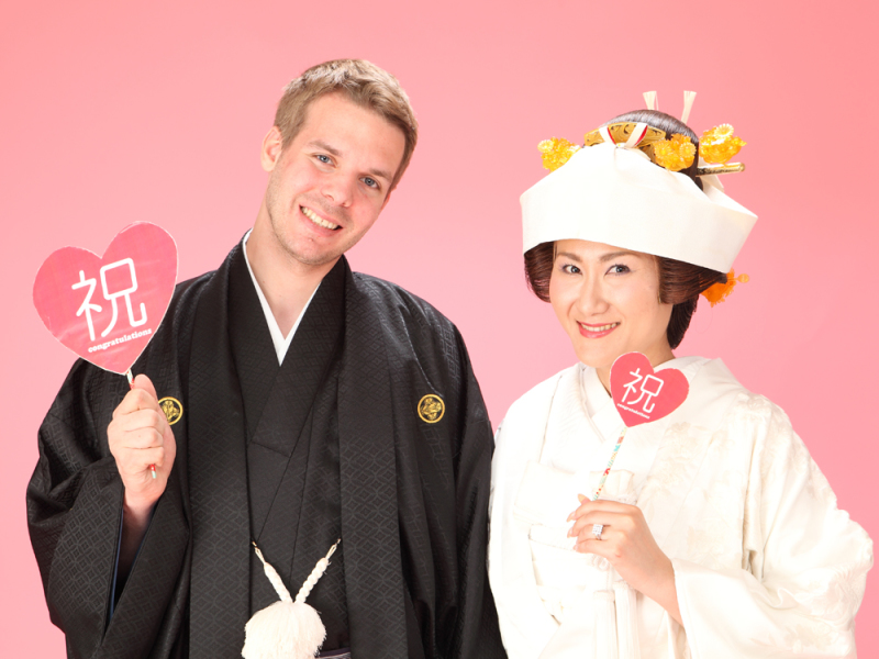 角隠しにチェンジです♪