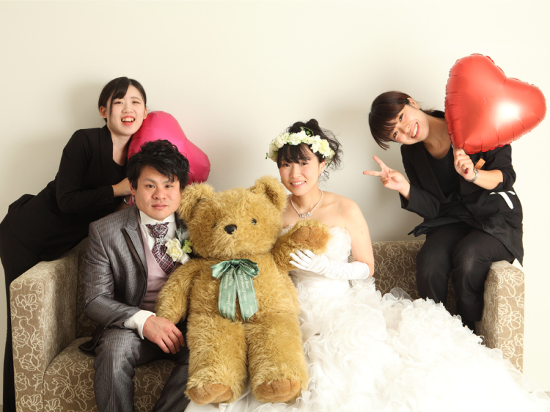 ラストショットはスタッフと♪