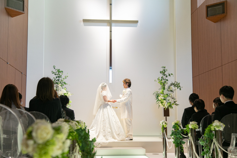 誓いのシーン♪