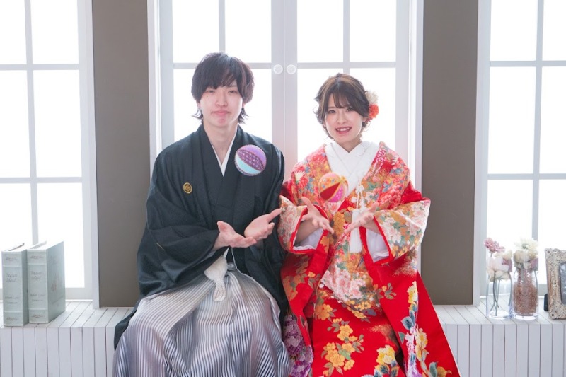 まりでお遊びショット