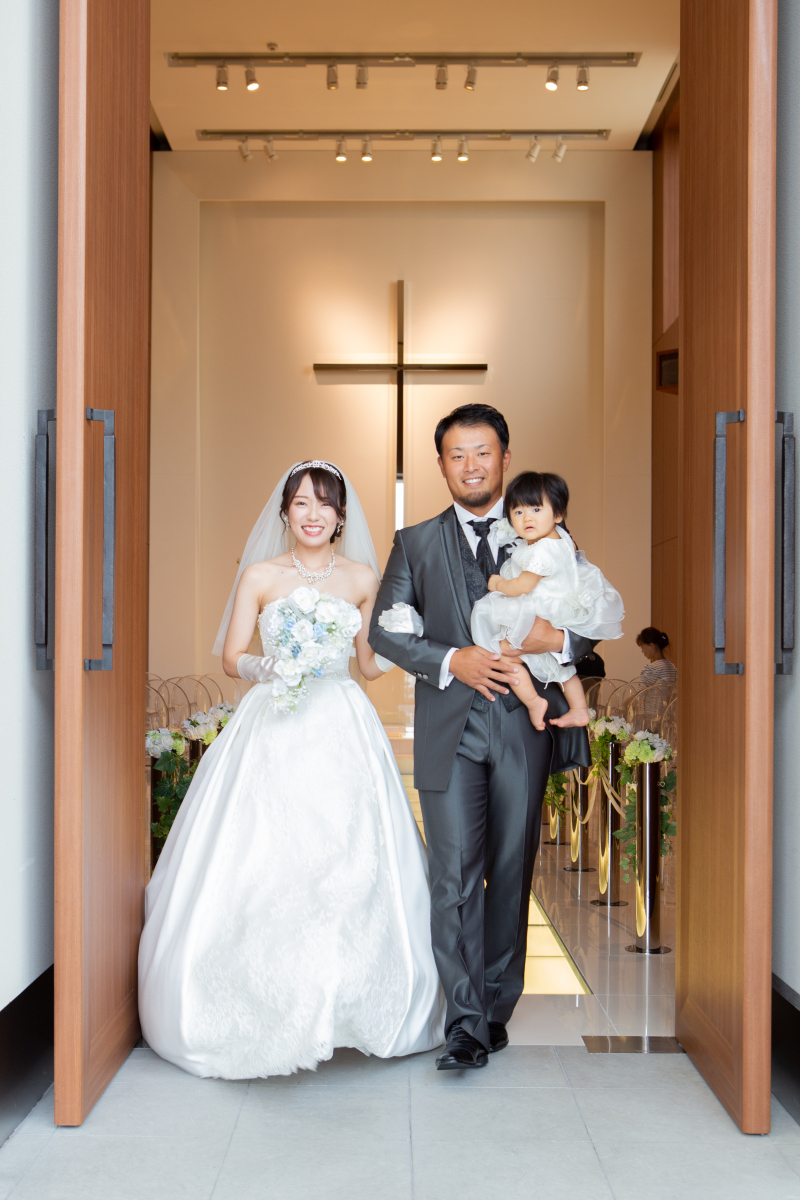 お子様との退場