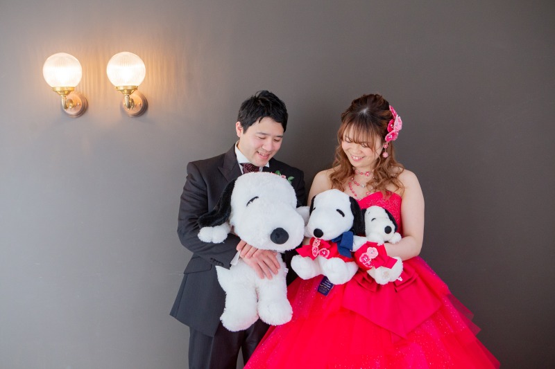 持ち込みのぬいぐるみと