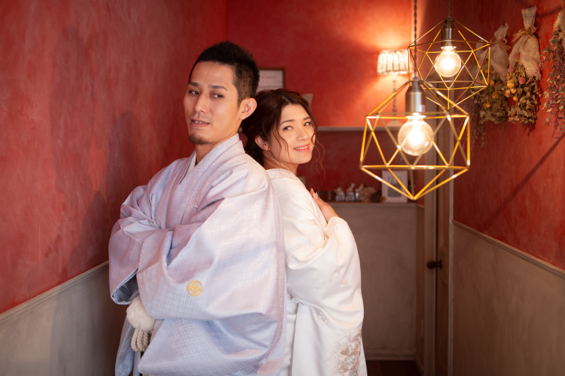 お二人の雰囲気に合わせて・・・