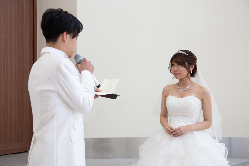 新郎様よりお手紙♡