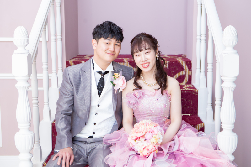 カラードレスショット