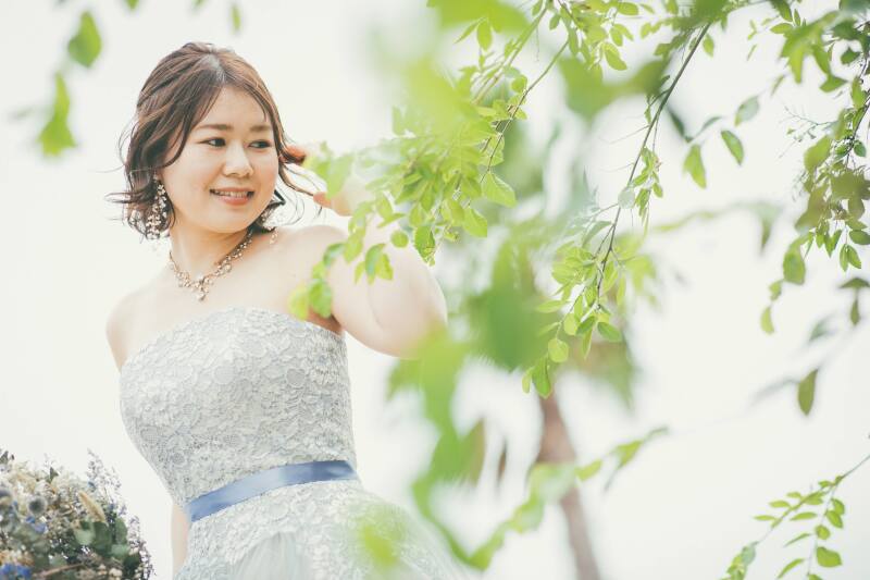 新婦様のソロショット