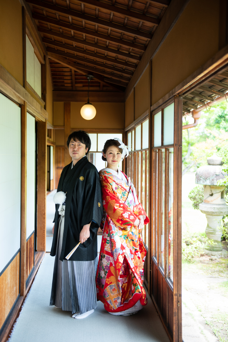 和室でかっちりと!